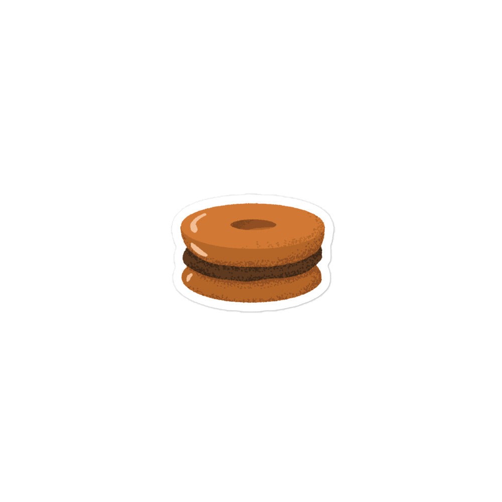 Donut Burger Sticker